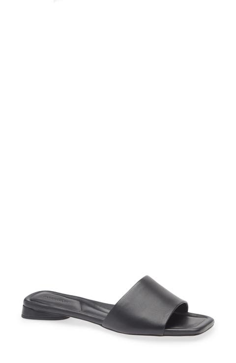 Women's Black Flat Sandals | Nordstrom