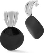 SPHERA MILANO Resin Statement Drop Earrings