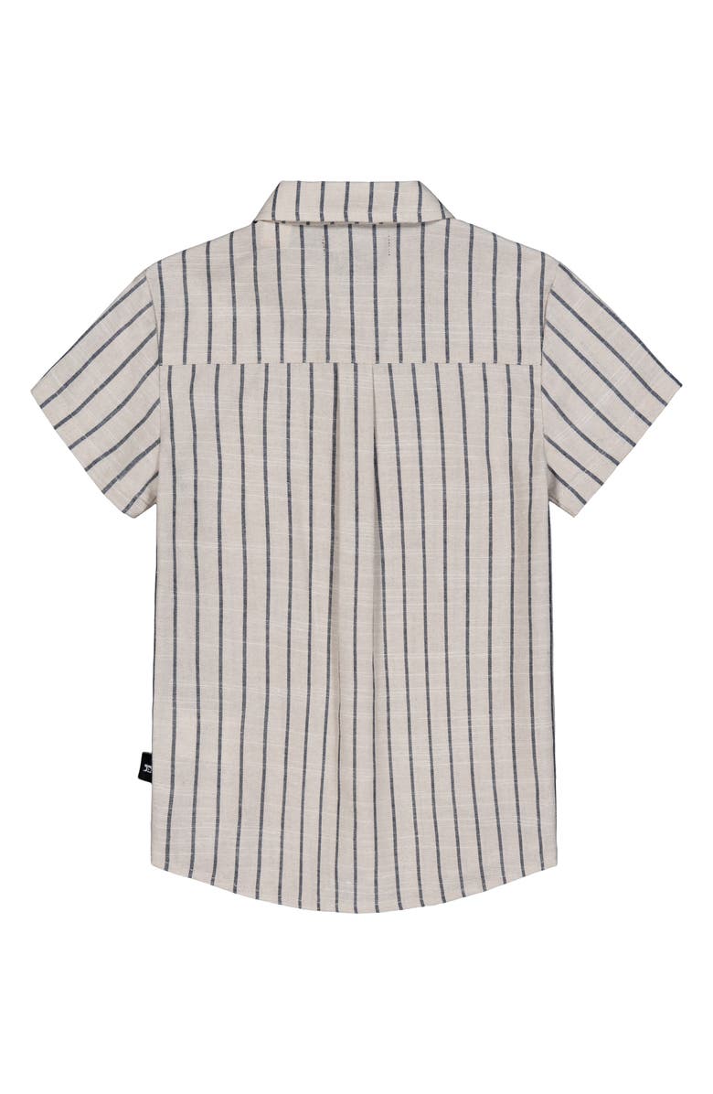 Joe's Jeans Stripe Button-Up Shirt & Shorts Set, Alternate, color, 