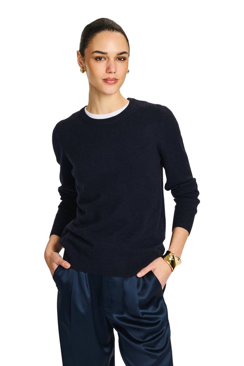 The Original Cashmere Sweater, Alternate, color, Navy