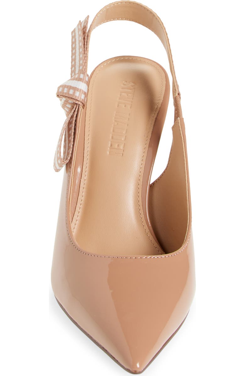 Steve Madden Bri Slingback Pump, Alternate, color, Blush Patent