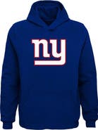 Outerstuff Youth Royal New York Giants Team Logo Pullover Hoodie