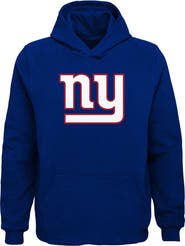 Outerstuff Youth Royal New York Giants Team Logo Pullover Hoodie