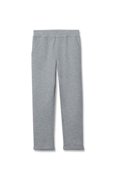 Boys Iron Knee Texture Knit Pants