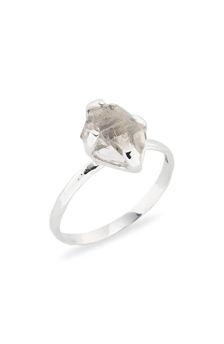 Child of Wild Mohawk River Herkimer Ring, Main, color, Silver