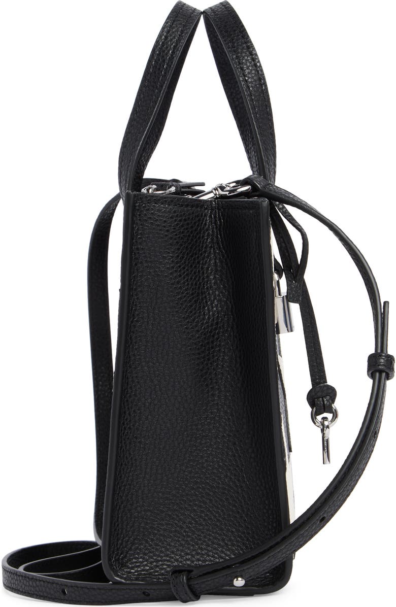 Marc Jacobs Star Patchwork Bold Mini Grind Tote, Alternate, color, Black Multi