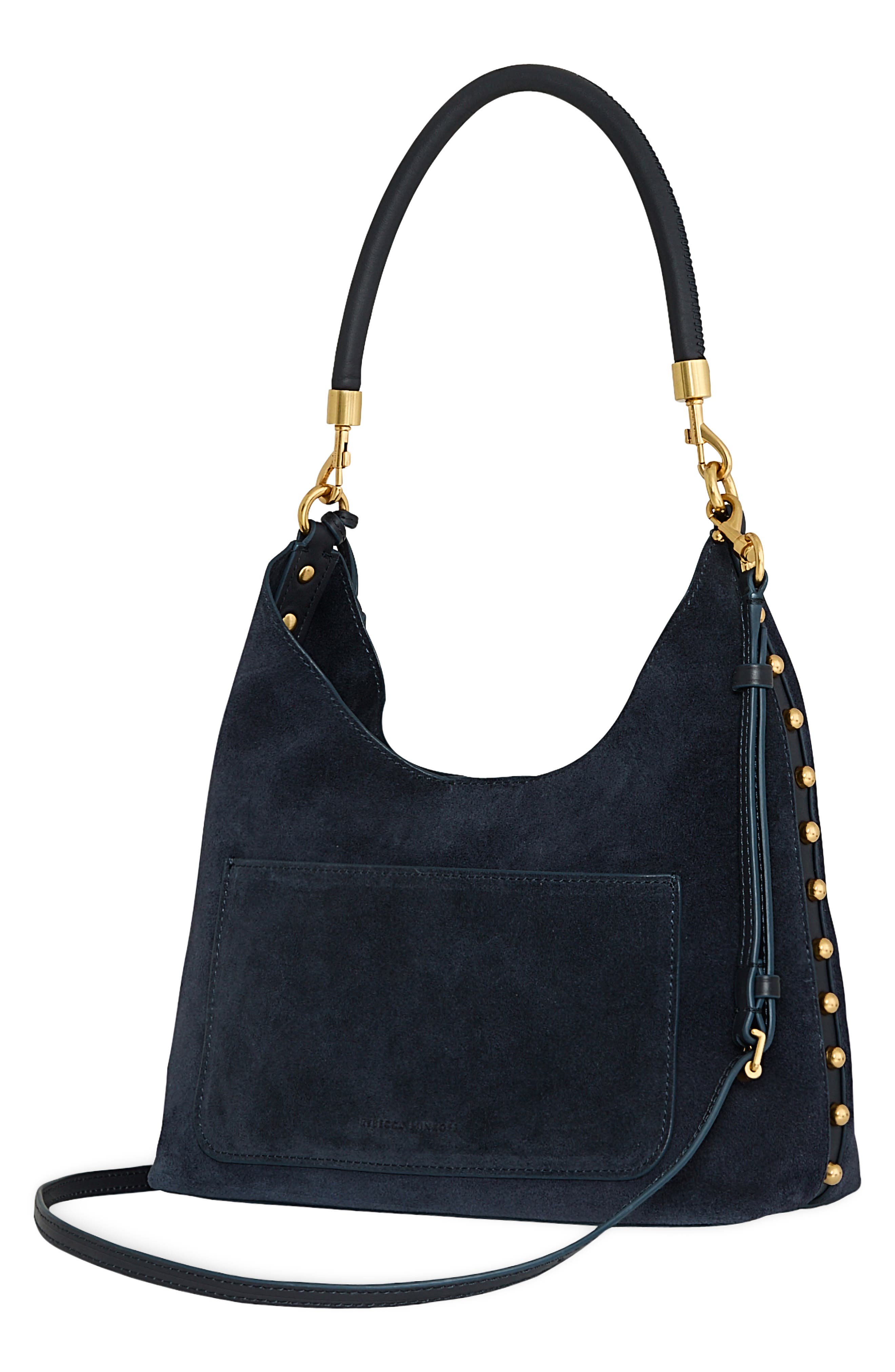 Nolita Compact Leather Hobo, Alternate, color, MIDNIGHT BLUE
