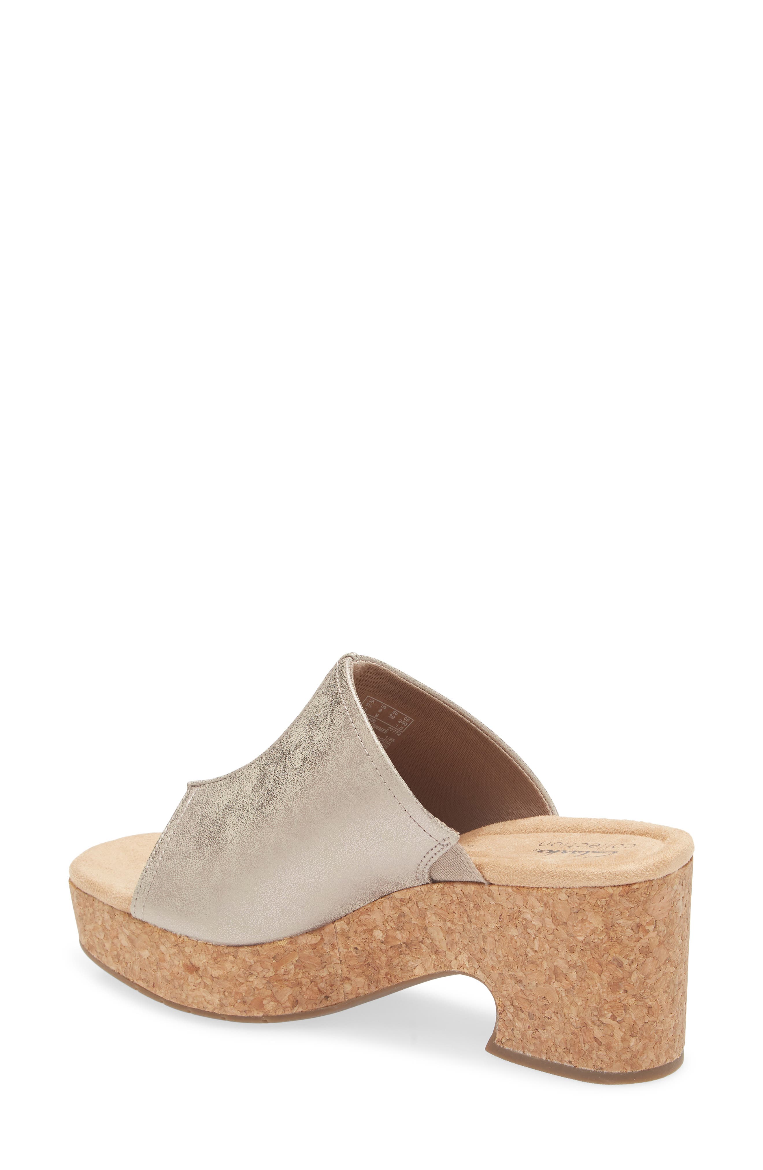 Nerisa Vina Platform Sandal, Alternate, color, TAUPE METALLIC