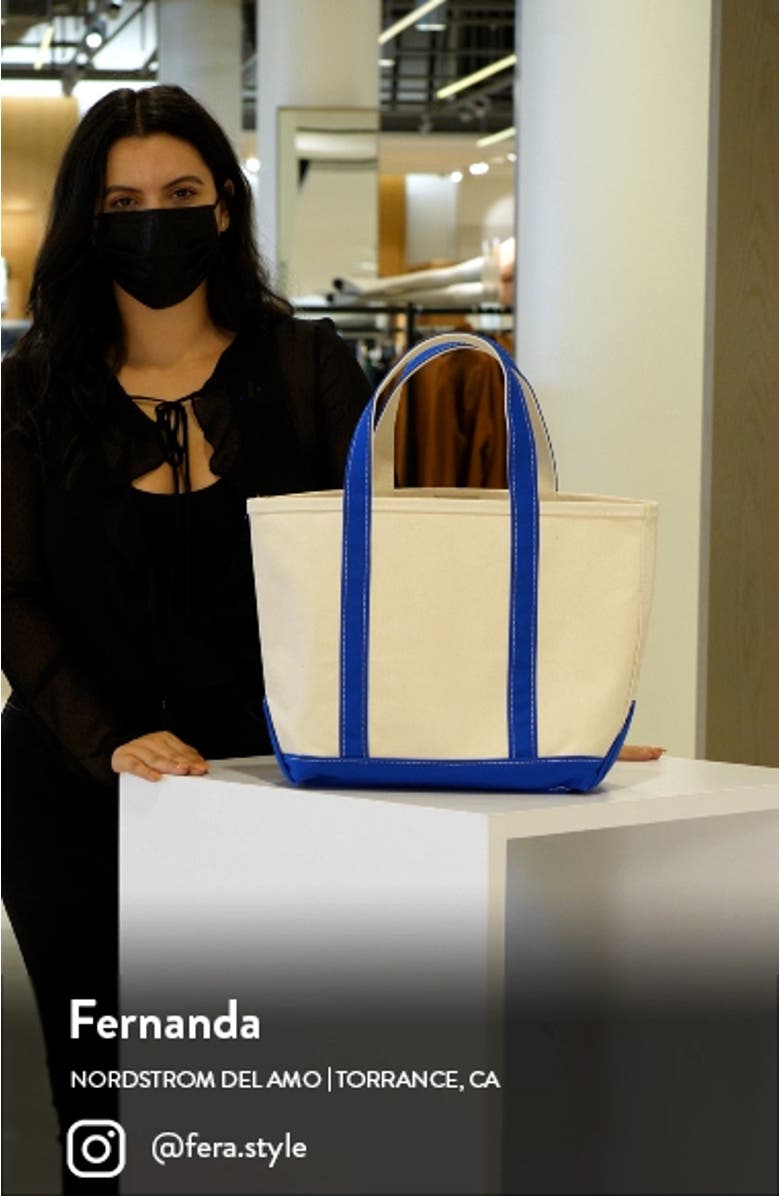 Boat & Tote Cotton Canvas Bag, sales video thumbnail