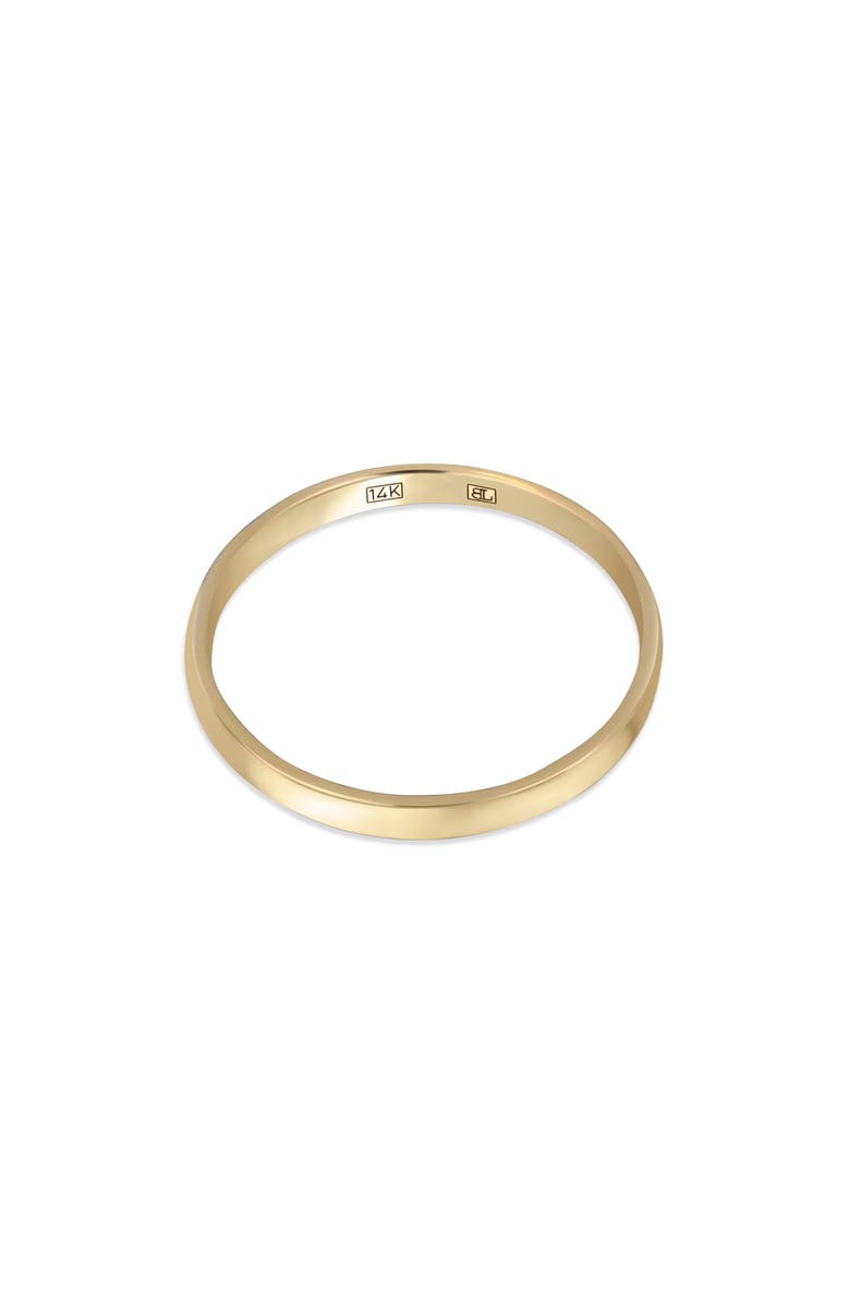 Bony Levy 14K Gold Everyday Smooth Band Ring, Alternate, color, 14K Yellow Gold