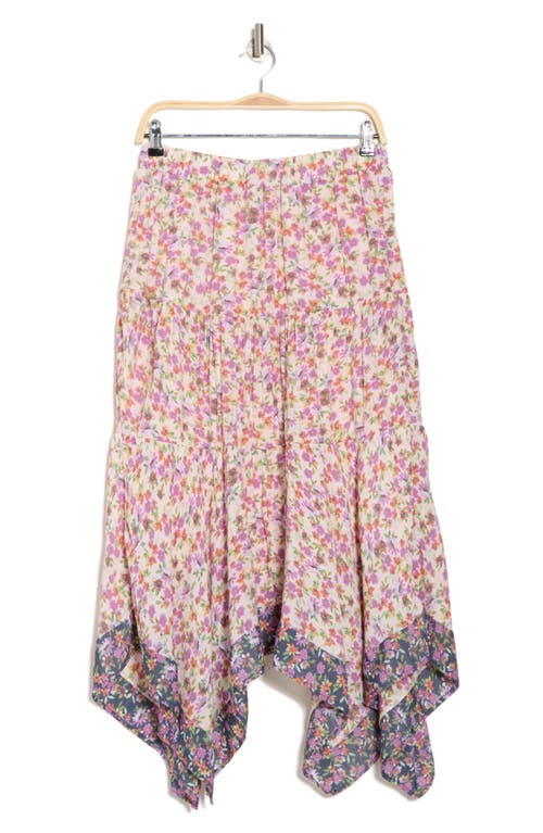 NANETTE LEPORE NANETTE LEPORE PRINT ASYMMETRIC MAXI SKIRT
