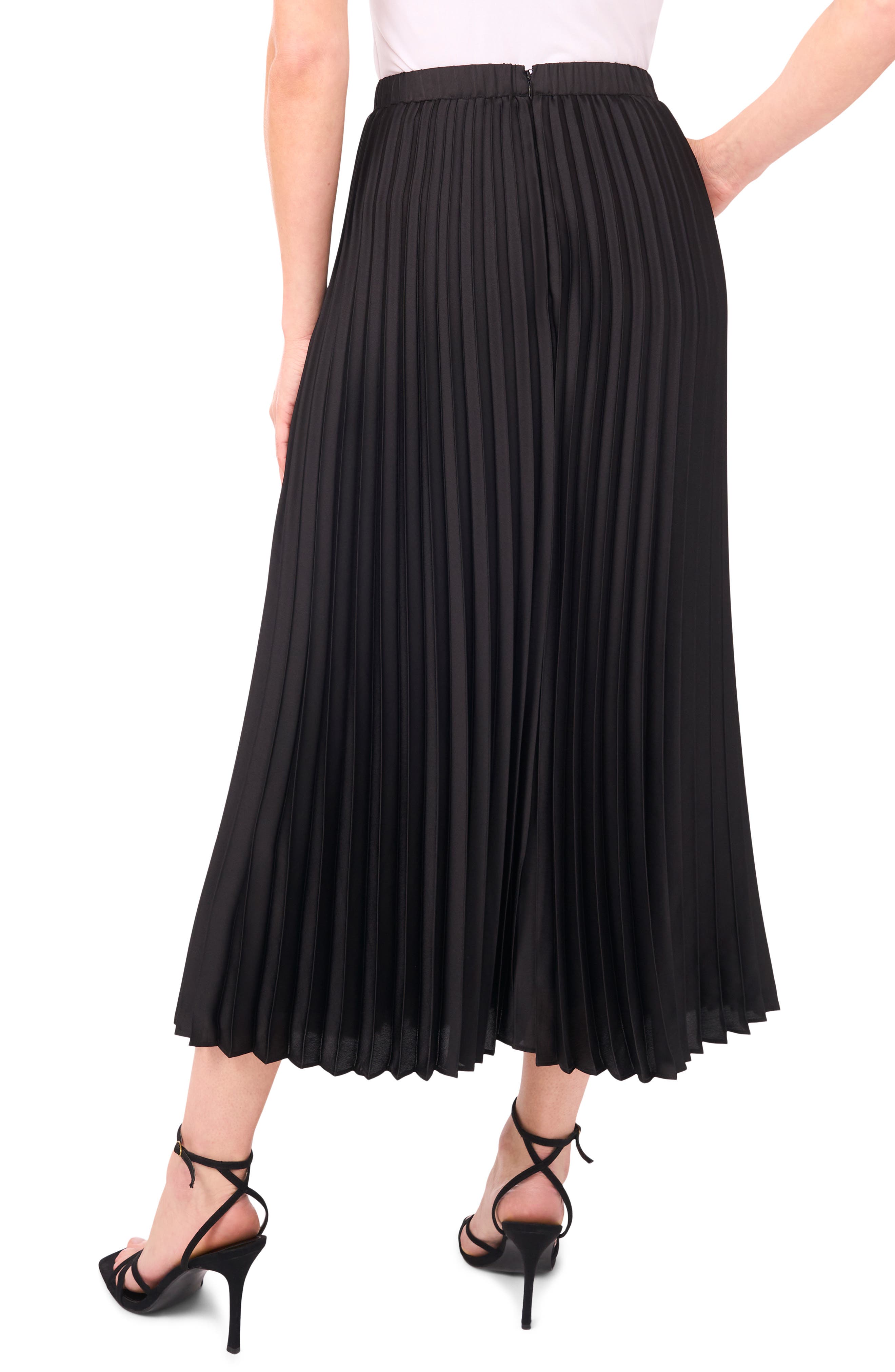 Pleated Midi Skirt - image 2
