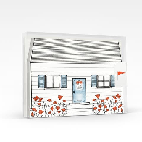Floral Home Greeting Card Pack Set (8 ct.)