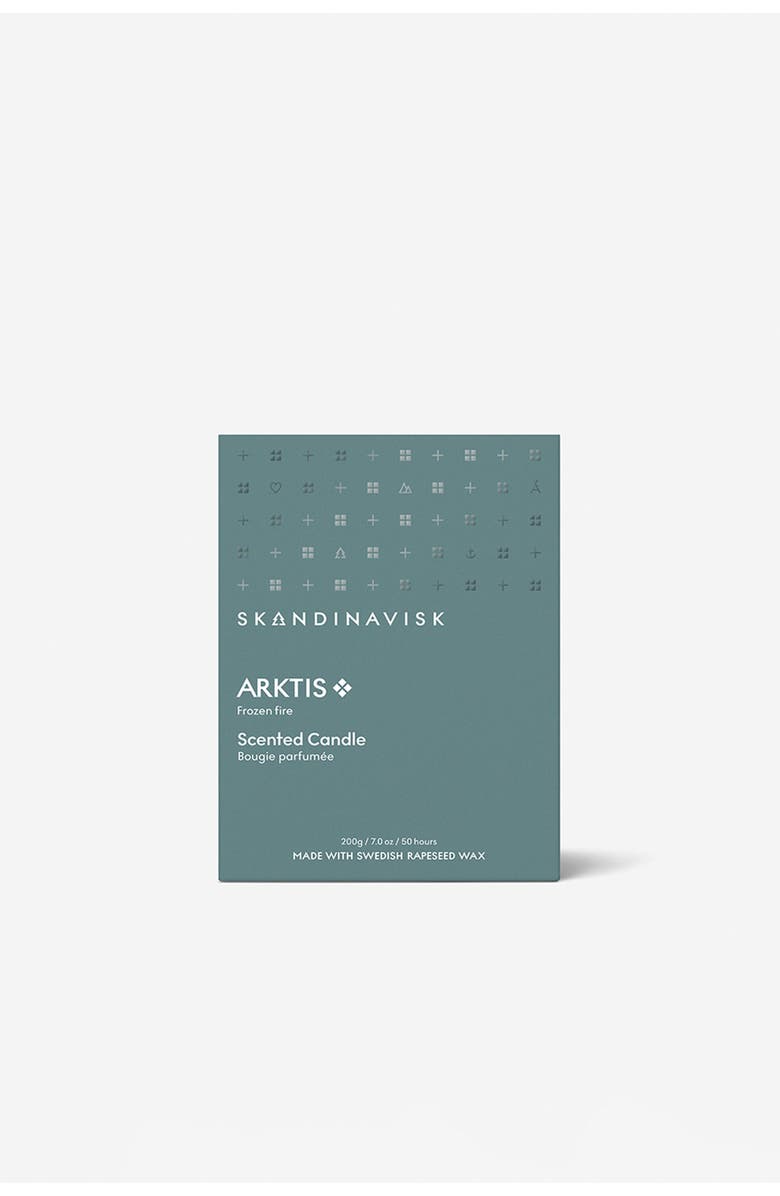 SKANDINAVISK ARKTIS Scented Candle 200g, Alternate, color, Icy Blue