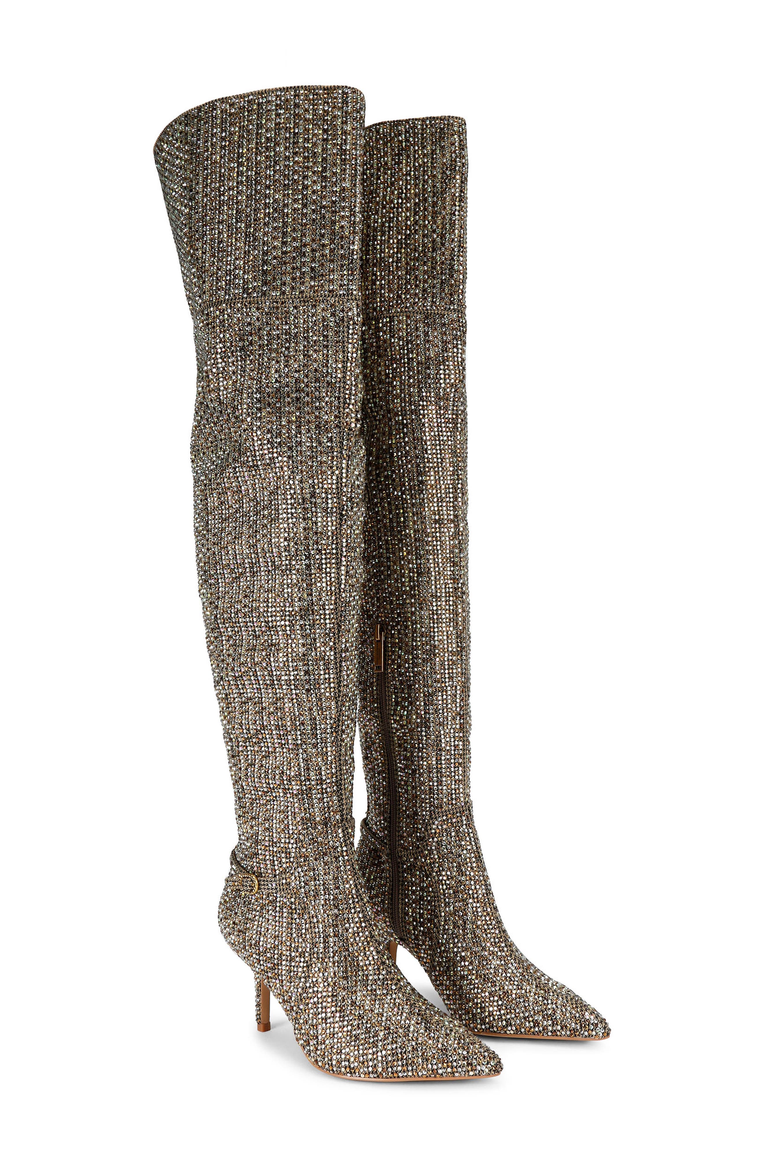 Kurt Geiger London Mayfair Over the Knee Boot, Alternate, color, Open Beige