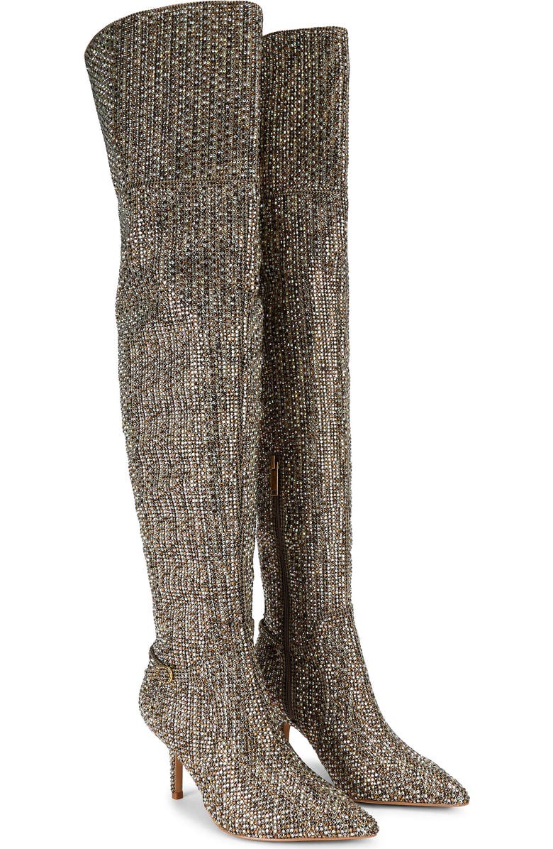 Kurt Geiger London Mayfair Over the Knee Boot, Alternate, color, Open Beige