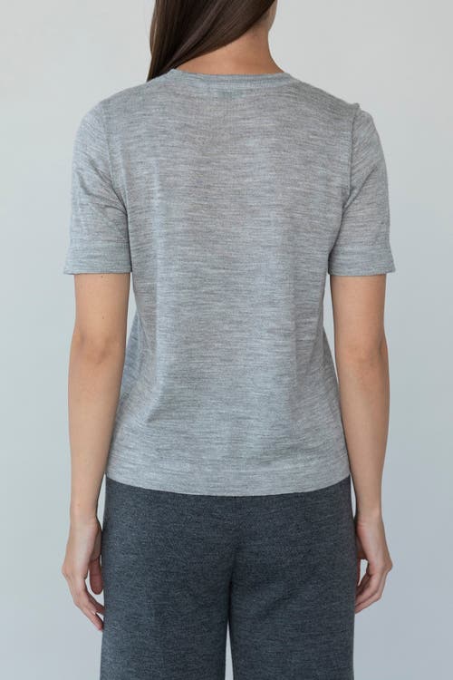 Sskein Sweater Tee In Fog Grey Heather