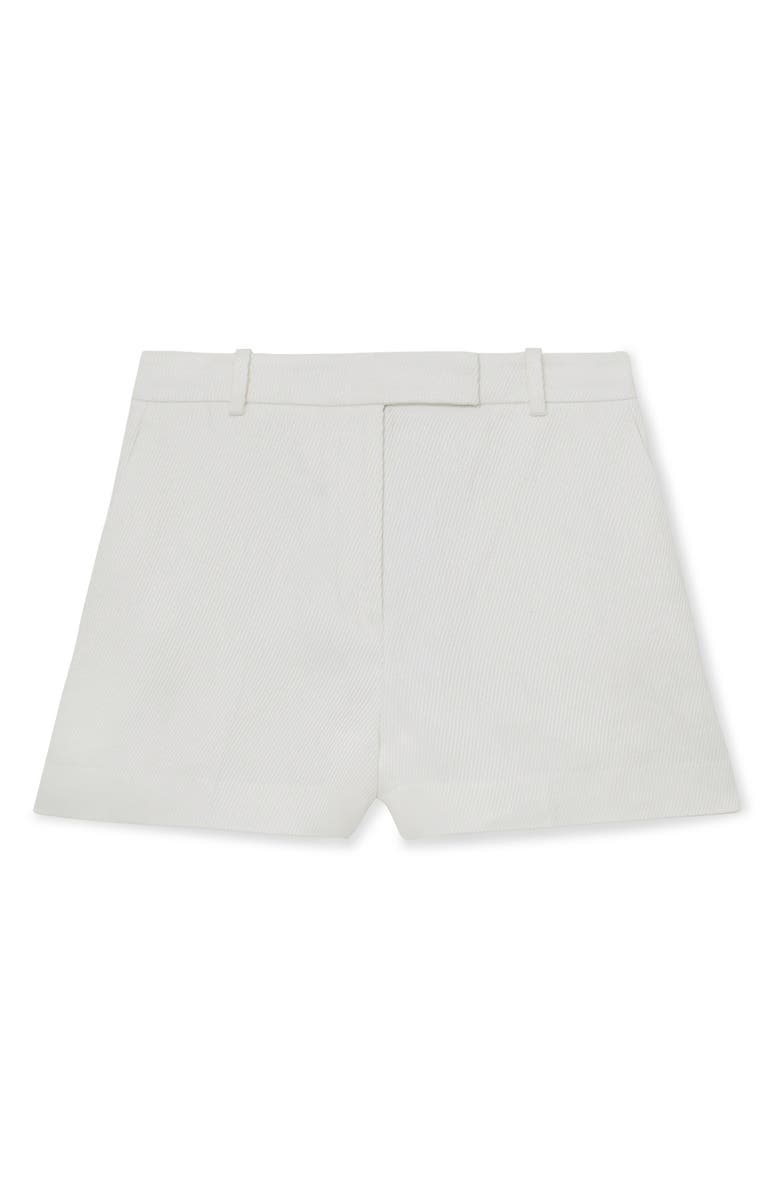 Reiss Alyx Linen Blend Shorts, Alternate, color, Off White