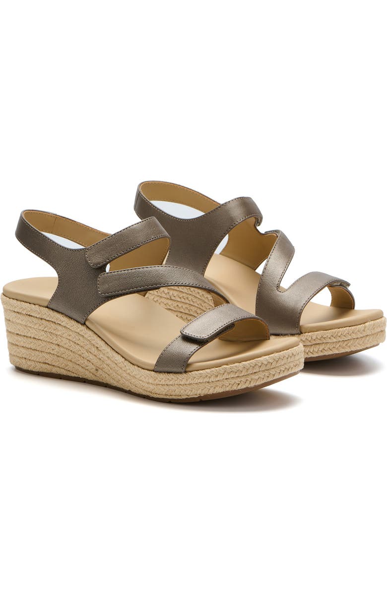 ABEO Riviera Adjustable Sandal, Alternate, color, Fossil - Regular