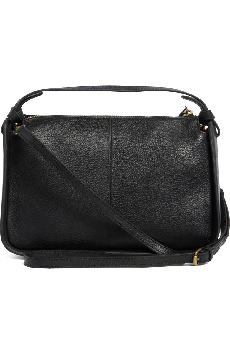 Lucky Brand Ayla Crossbody Bag, Alternate, color, Black