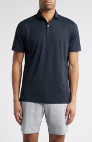 Peter Millar Soul Solid Performance Mesh Golf Polo