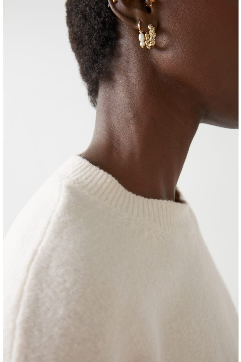 Crewneck Sweater, Alternate, color, OFF WHITE