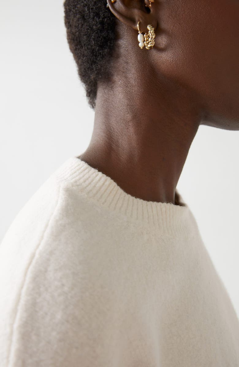 & Other Stories Crewneck Sweater, Alternate, color, Off White