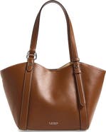 Lauren Ralph Lauren Small Leather Tote