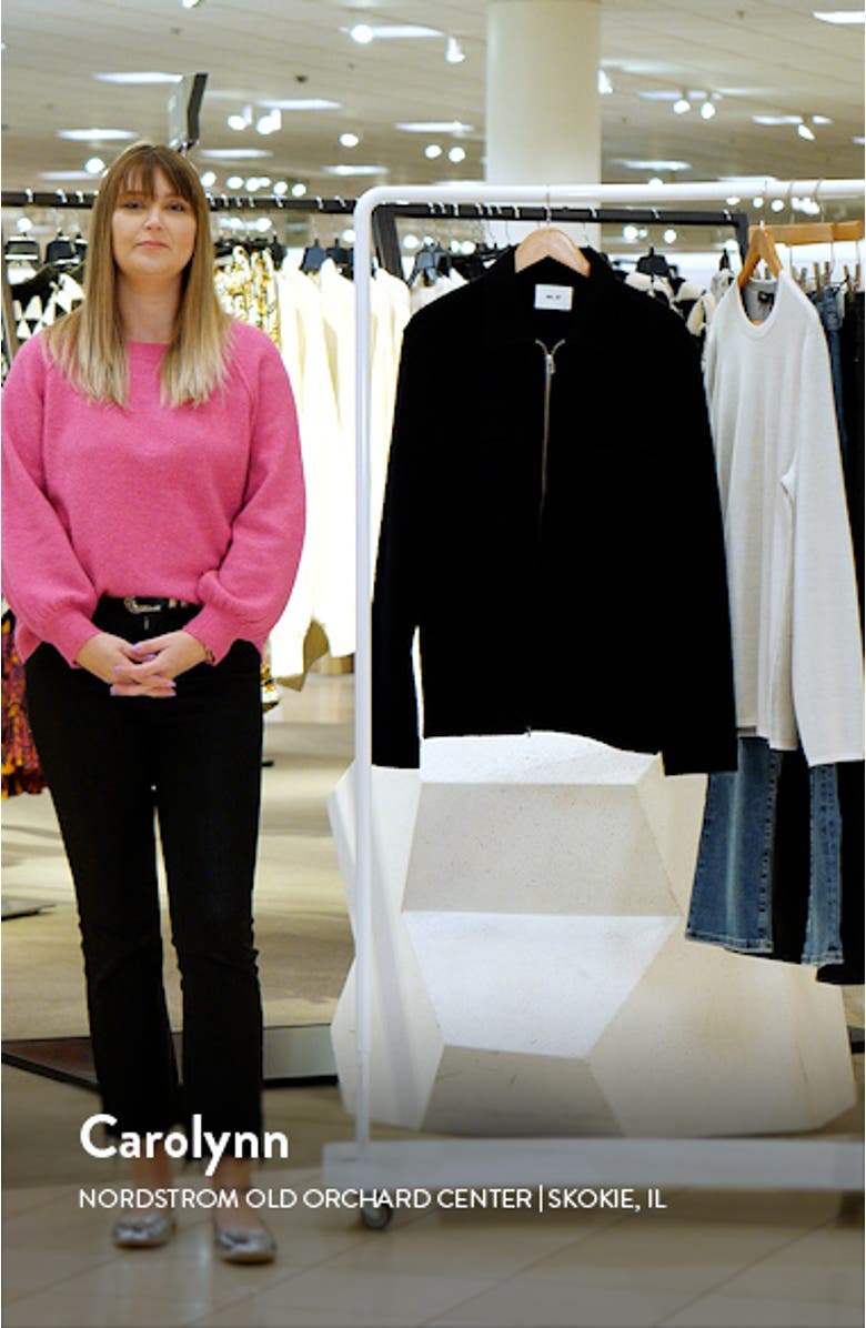 Isak Merino Wool Zip Overshirt, sales video thumbnail