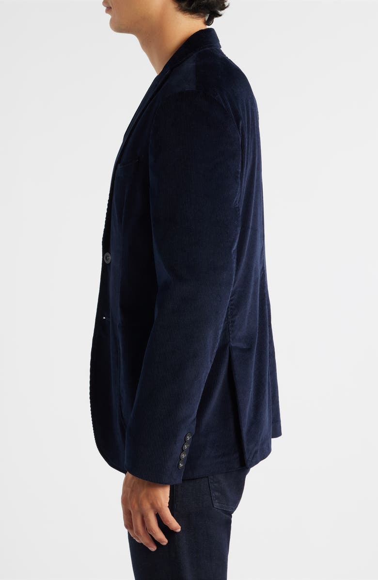 GRUNER 1949 Alfi Stretch Corduroy Sport Coat, Alternate, color, Navy