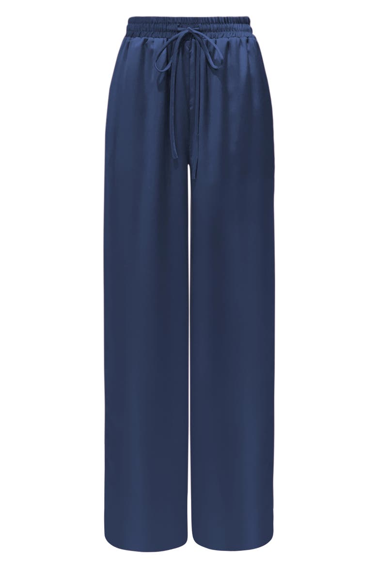 LIGHT CODES Wide Leg Pants, Alternate, color, SAPPHIRE