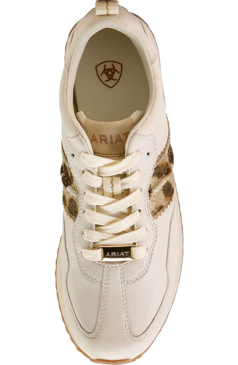 Ariat Ranch Runner Shoe, Alternate, color, Bright Cream