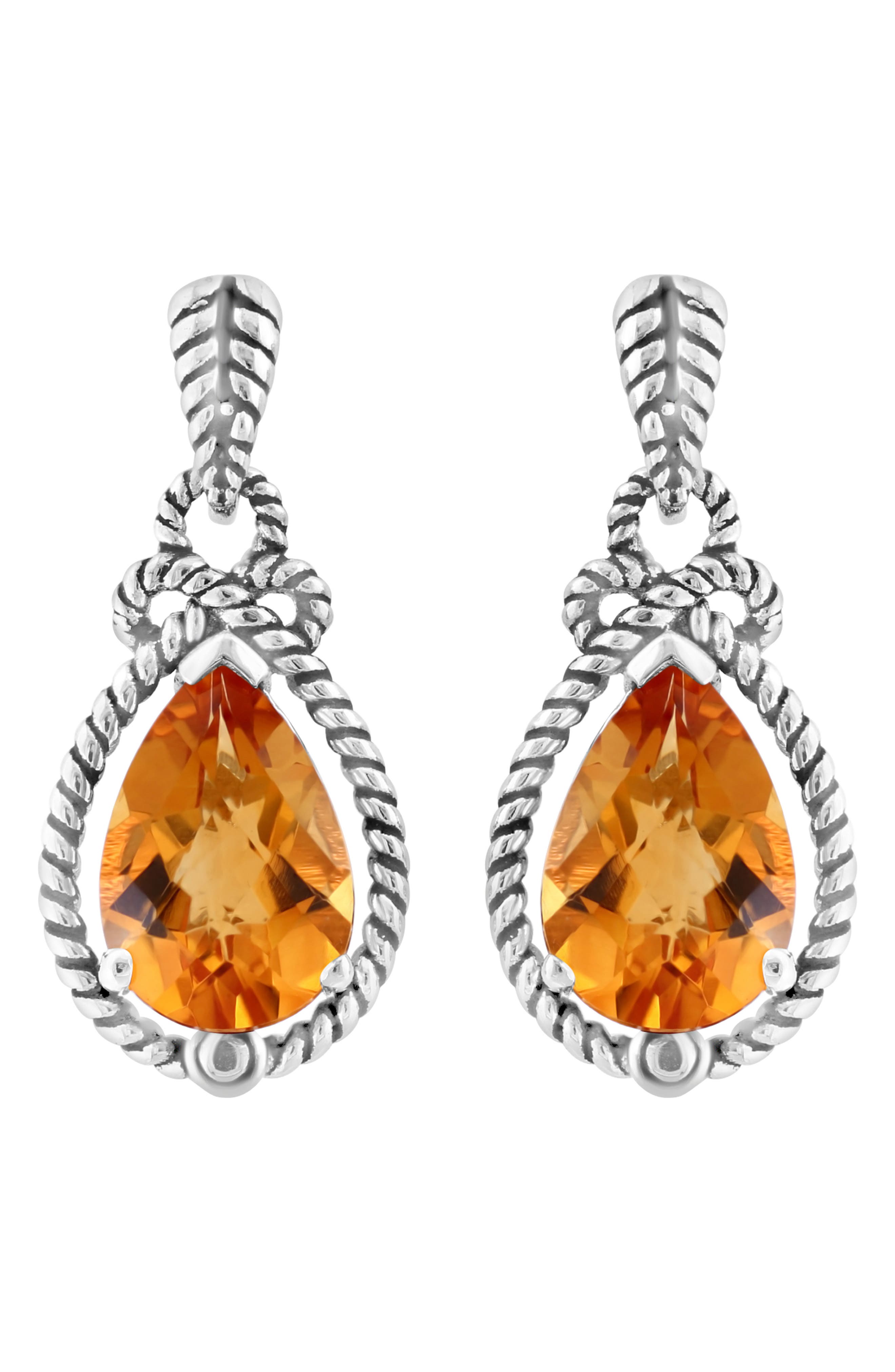 EFFY Citrine Drop Earrings