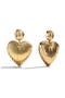 Heart of Gold Statement Earrings