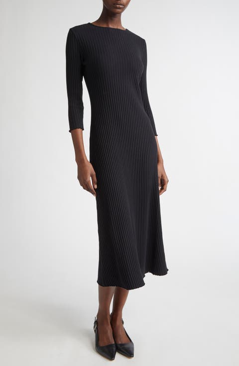 Rib Sweater Dress
