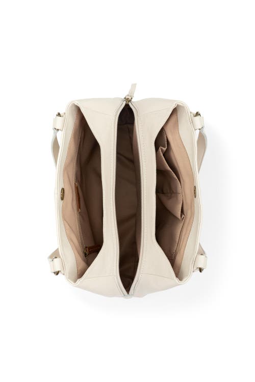 The Sak Melrose Satchel Bag In Stone Neutral Seminyak