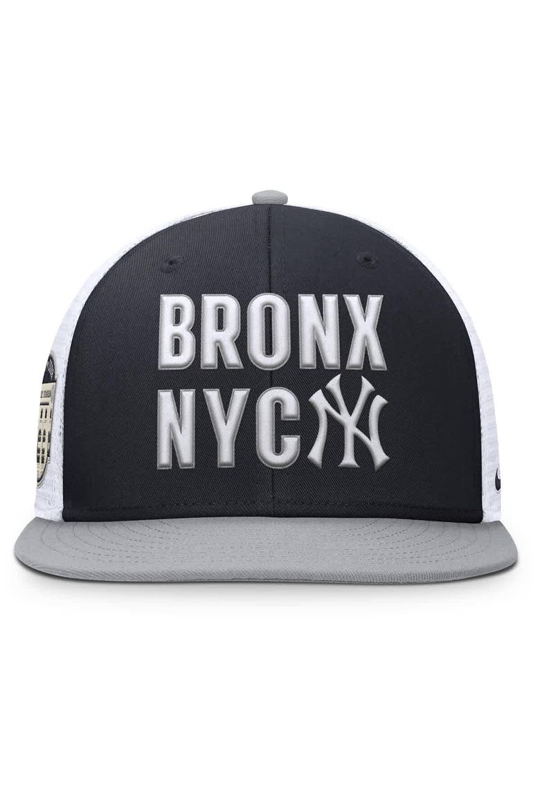 Men's Nike  Navy New York Yankees Pro Trucker Snapback Hat, Alternate, color, Navy