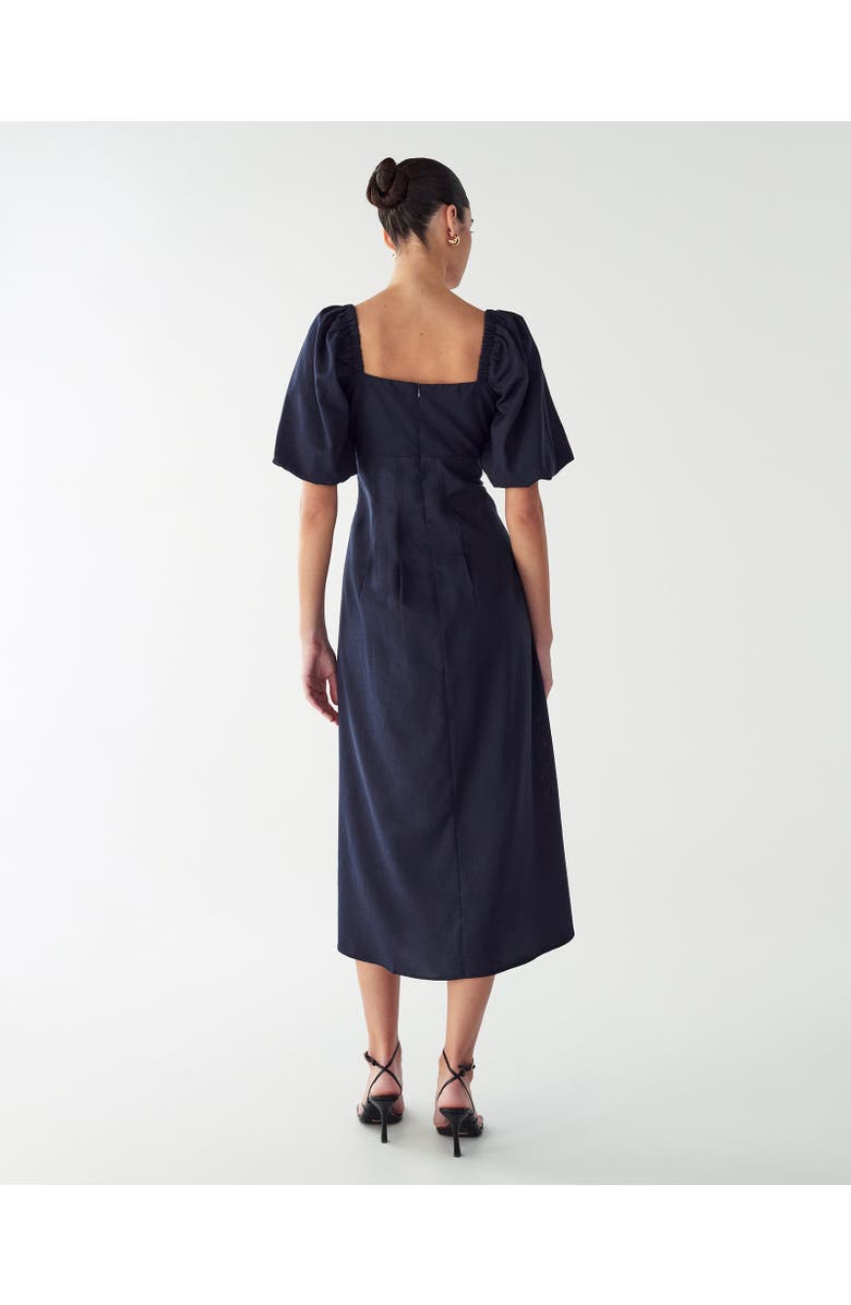 WILLA Meena Midi Dress, Alternate, color, Navy Blue