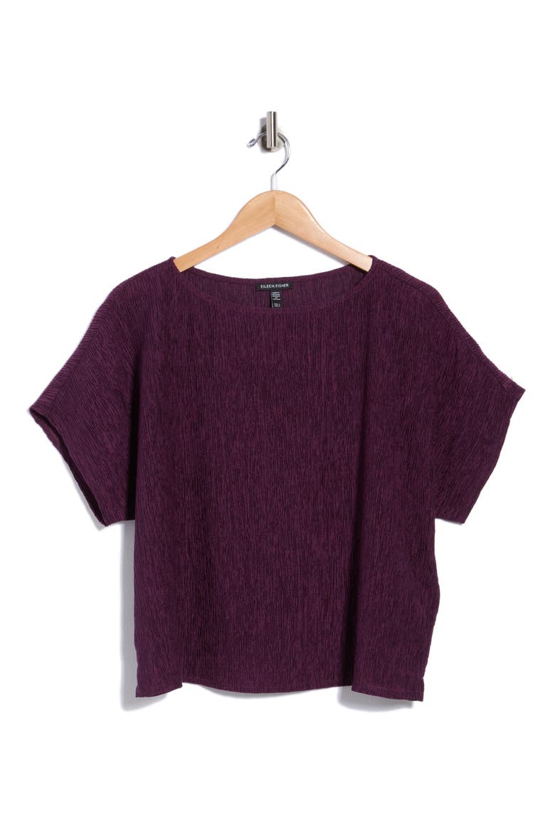 Dolman Sleeve Top, Main, color, BLACKBERRY