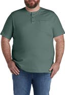 Harbor Bay by DXL Slub Henley Shirt