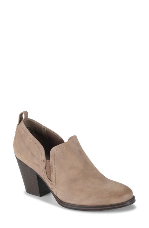 Caroline Faux Leather Bootie (Women)