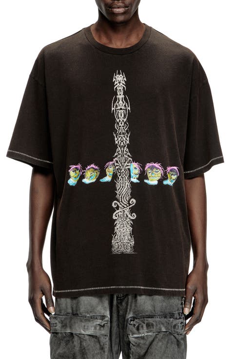 Relaxed Fit Cotton Graphic T-Shirt