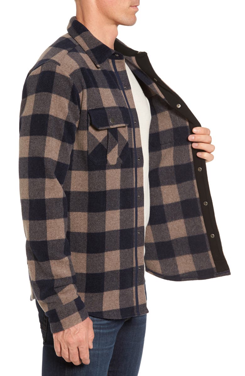 Smartwool Anchor Line Flannel Shirt Jacket, Alternate, color, 