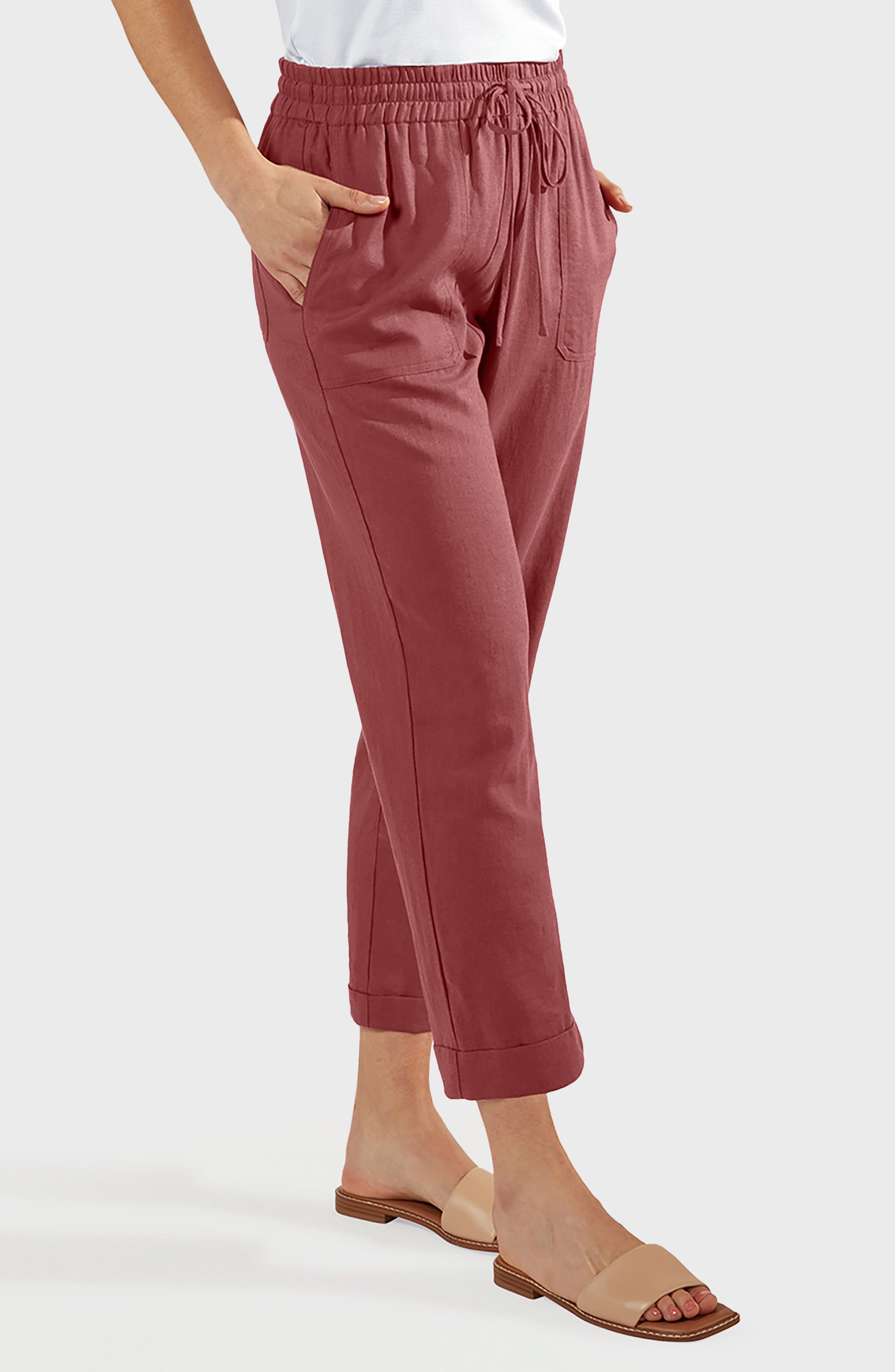 Laurel Linen Blend Pants - image 3