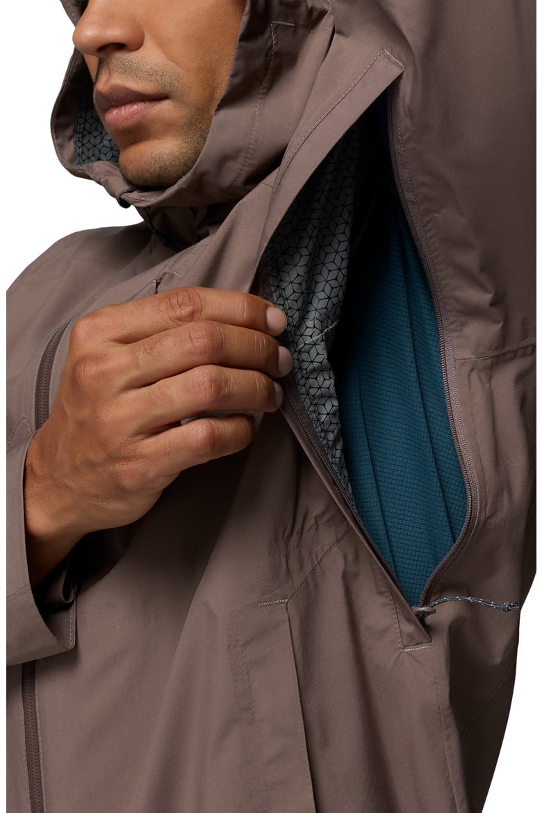 Trailborne Omni-Tech Waterproof Jacket, Alternate, color, IRON