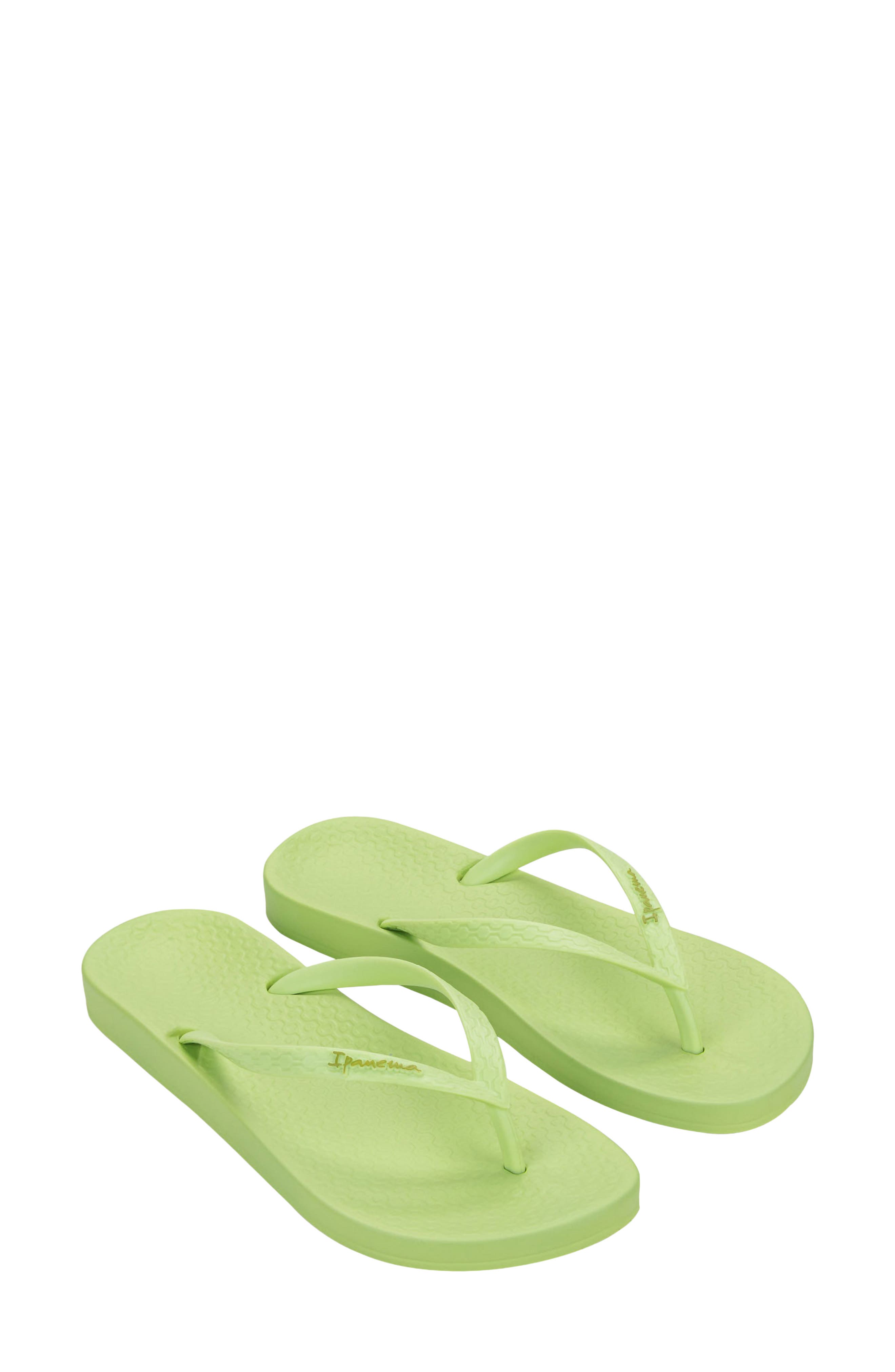 Ipanema Ana Colors Flip Flop, Main, color, Light Green/Light Green
