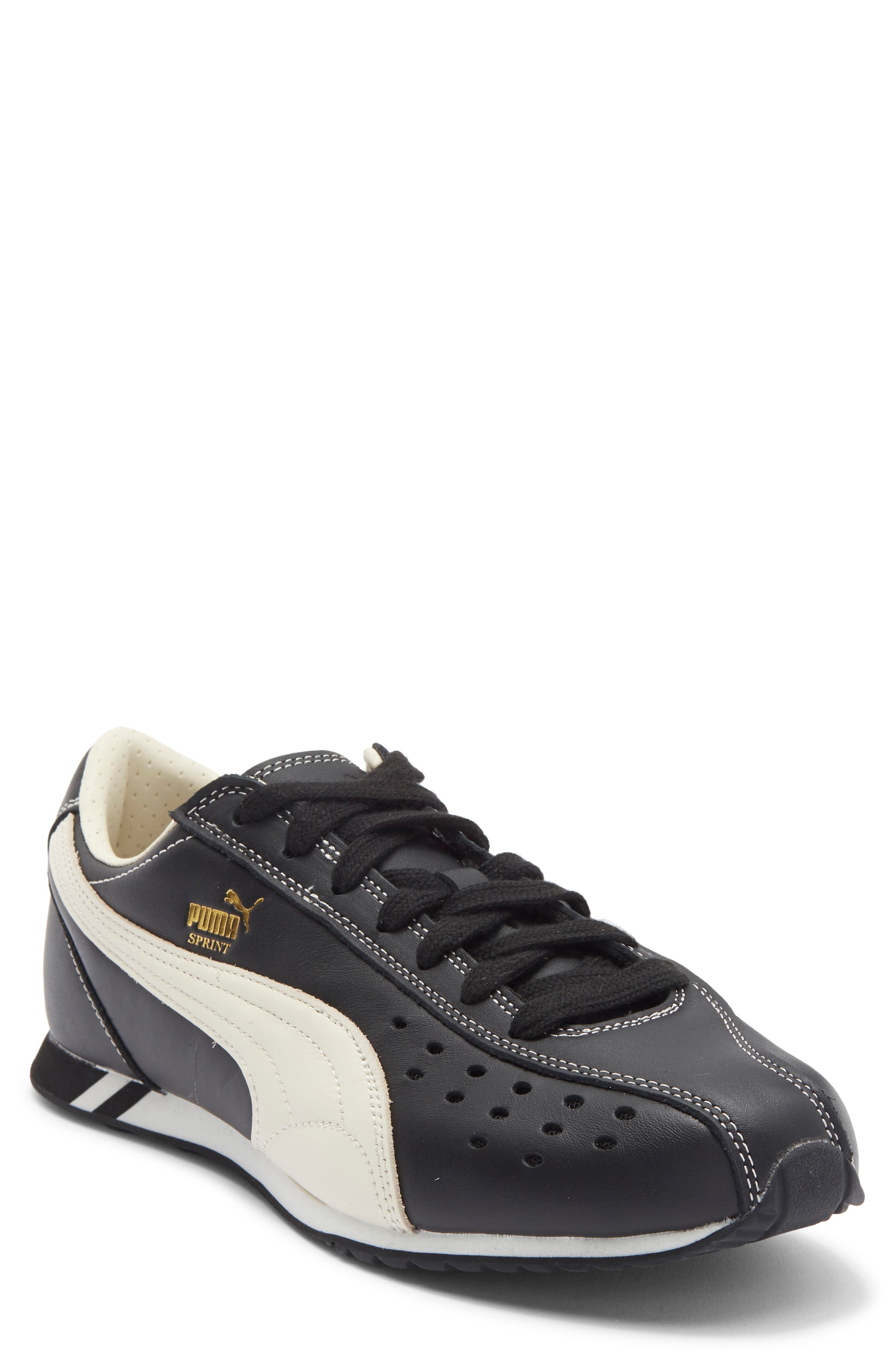 PUMA Sprint Sneaker, Main, color, Puma Black/ Warm White