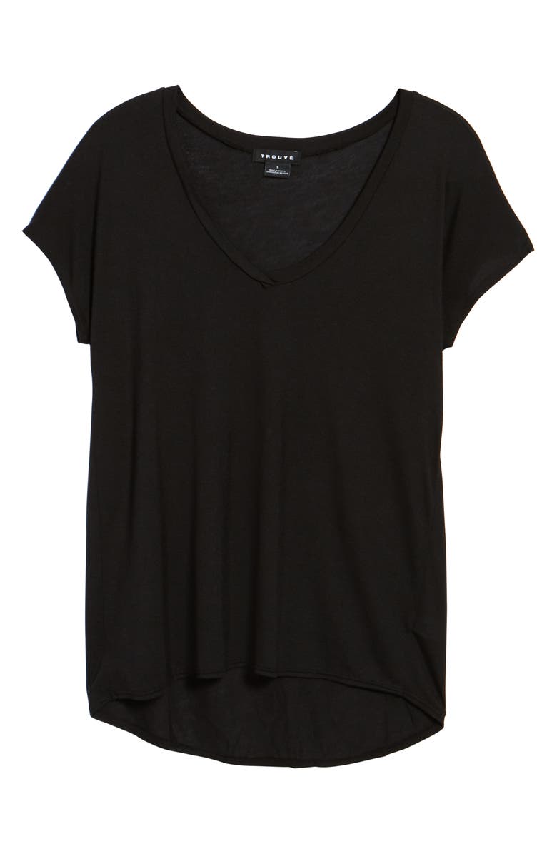 Trouvé High/Low Dolman Tee, Alternate, color,