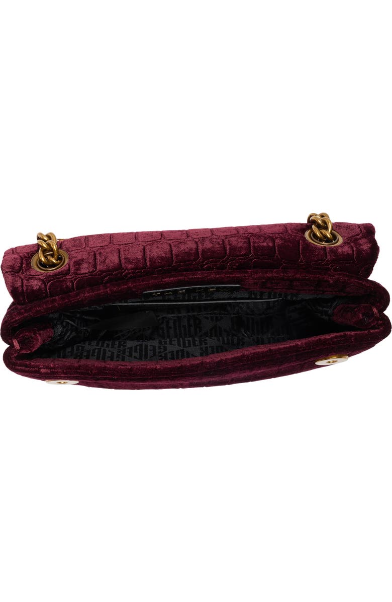 Kurt Geiger London Mini Kew Crossbody Bag, Alternate, color, Wine