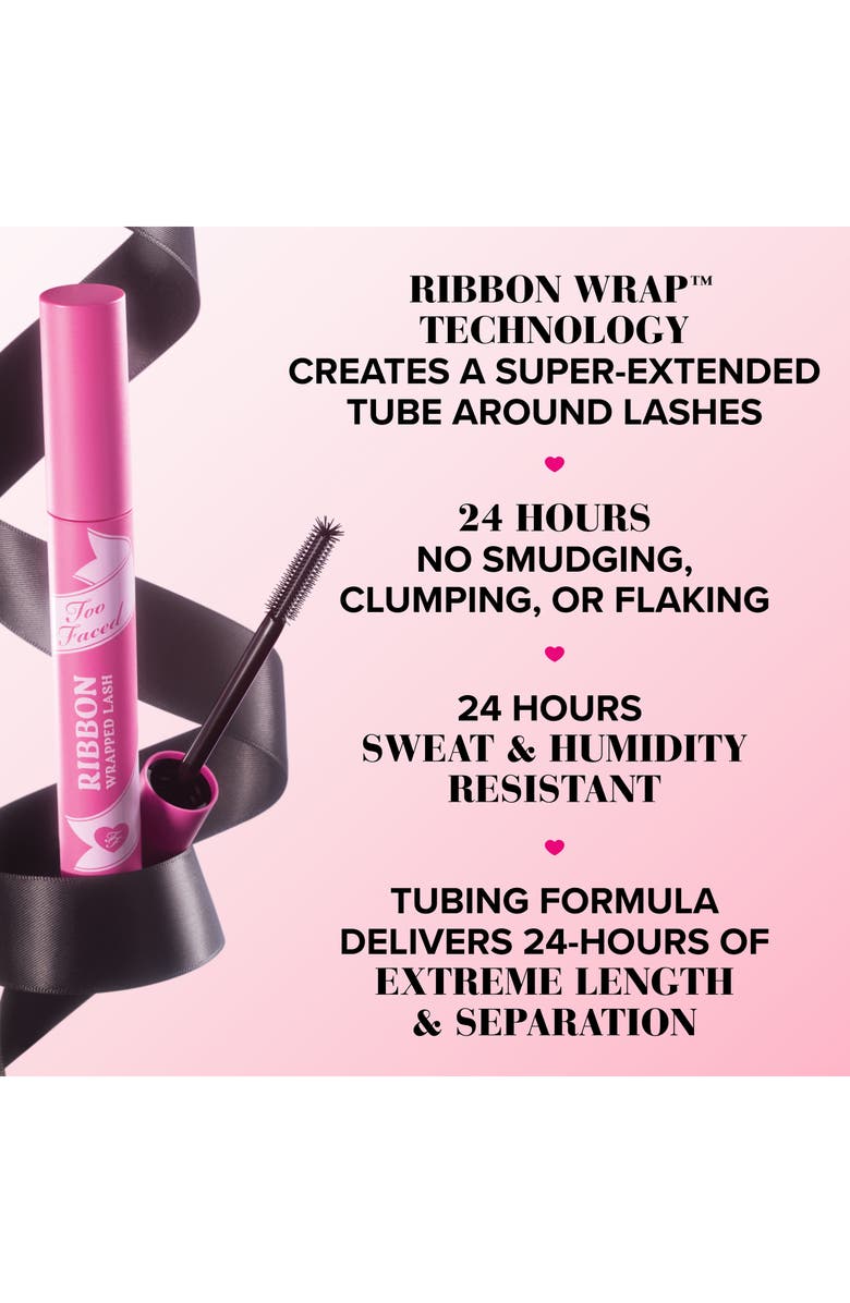 Too Faced Ribbon Wrapped Lash Mascara, Alternate, color, Black